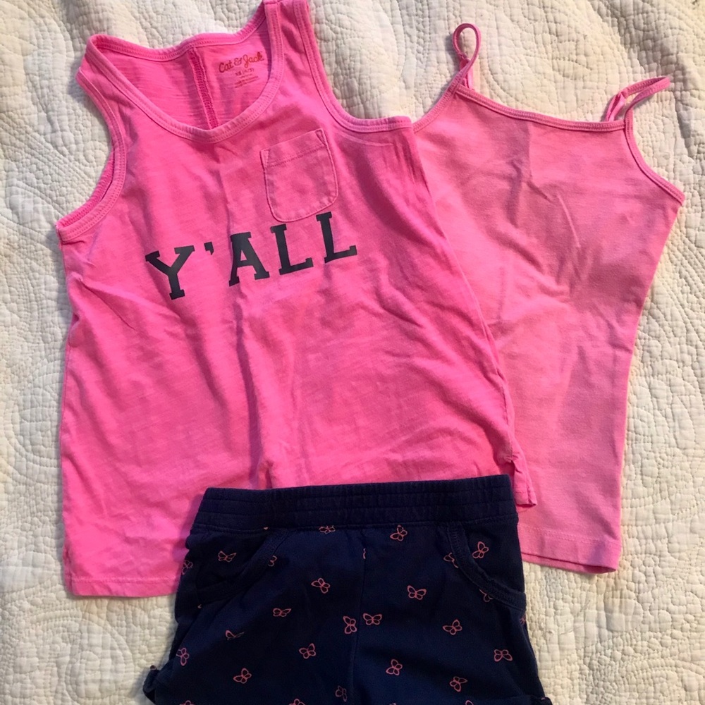 Girls summer clothes. EUC